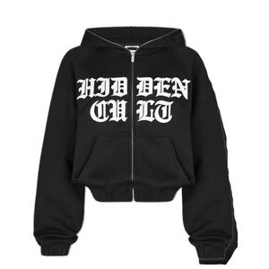 Brand new hidden cult zip up sweatshirt